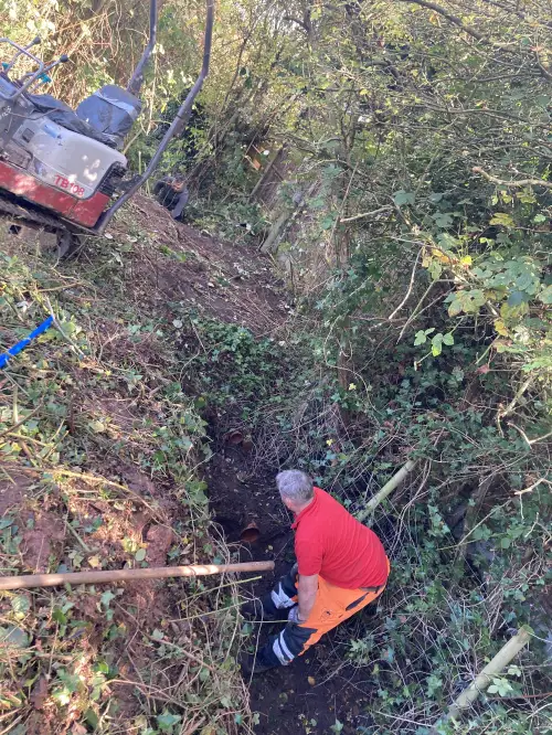 Click Here To Enlarge This Photo Of Ditch Clearance & Flood Prevention