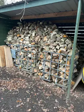Click Here To Enlarge This Photo Of Seasoned Firewood For Sale In Derby